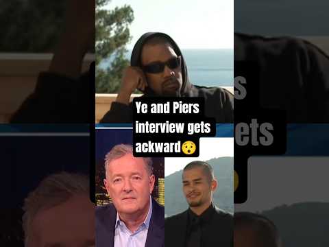 ye West Snaps at Piers Morgan during awkward interview