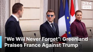Greenland PM Thanks French President Macron For Support Against Trump's Pressure | AC1G