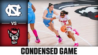 North Carolina vs. NC State Condensed Game | 2025-26 ACC Women's Basketball