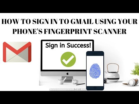 How to sign in to your gmail in computer without typing password(using phone's fingerprint scanner)