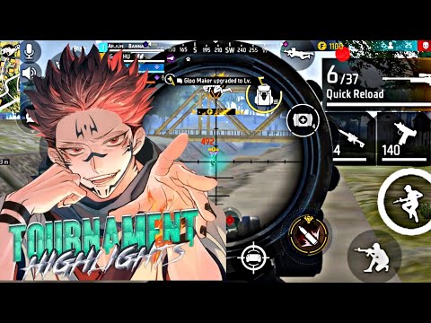 TOURNAMENT HIGHLIGHTS 🏆 FREE FIRE INDIA 🇮🇳 FT.BY FLASH FF🎮#5