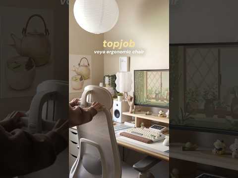 ergonomic chair addition to my space #desksetup #homeoffice #aesthetic #setup #shorts #chair