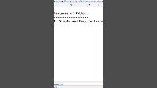 features of python #courses #education #c #handwriting #datascience #english #python #java #ameerpet