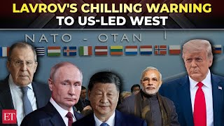 Lavrov's cold shot at US-led West: 'Beware Russia-India-China troika aligning again!'