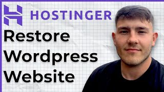 How To Restore WordPress Website From Backup In Hostinger (2025 Guide)