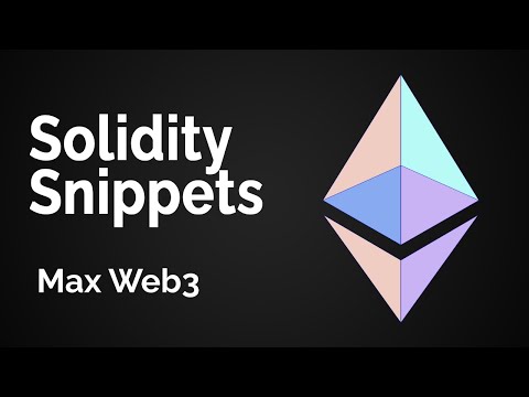 Solidity Snippets