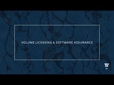Microsoft Volume Licensing & Software Assurance | Video Meetup