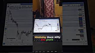 wedsday Bank Nifty live profit 💸🚀#shorts #stockmarket