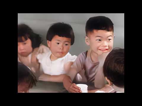 Japanese Relocation during WWII - A.I.-Restored  – [ 4K60FPS | Colorized | Audio Enhanced ]