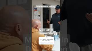 De-escalation training at church: Custody dispute