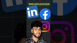 Website vs Web applications #shorts #website #webapp