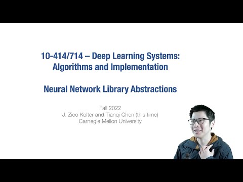 Lecture 7 - Neural Network Abstractions