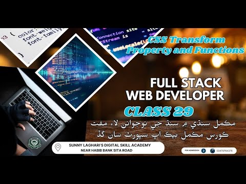 Web Development Course Class 29 | ويب ڊولپمينٽ ڪورس
