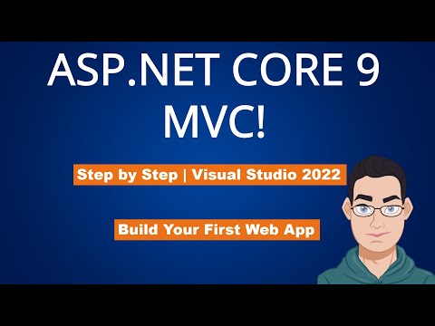 How to Create an ASP.NET Core 9 MVC Project | Step by Step Tutorial (2025) for Beginners in VS 2022