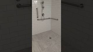 Accessible Bath #bathroomremodel #handicapaccessiblebath  #accessibledesign #accessiblebathdesign