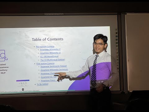 Onuhondhan: Development of an Assamese GPT | BCA Presentation 1/4 | The Assam Kaziranga University