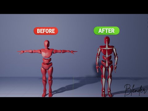 How to Fully Rig a Character in Blender 4.2 ( 2025 UPDATED! )