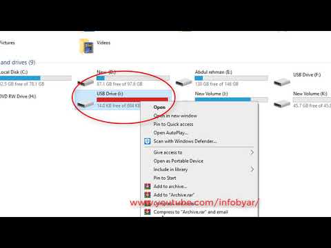 How to Fix | USB and SD Card not showing full space | Drive showing less space (solved)