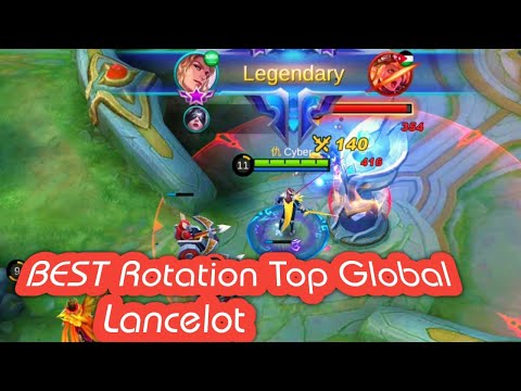 Best Rotation From top global Lancelot | mobile legends