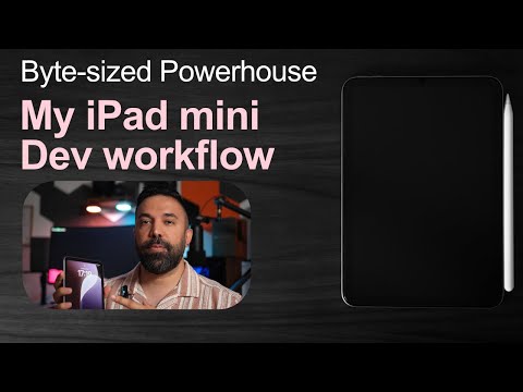 What I use my iPad mini for, as a Software Engineer.