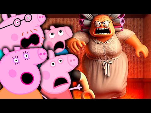 Peppa Pig ESCAPE NANNY'S in Roblox!