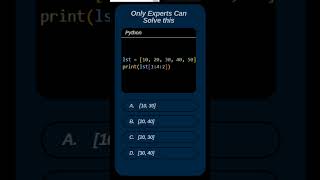 Only Coding Masters Can Solve This! 🔥 Write Your Answer in the Comments! python exercise 44 #shorts