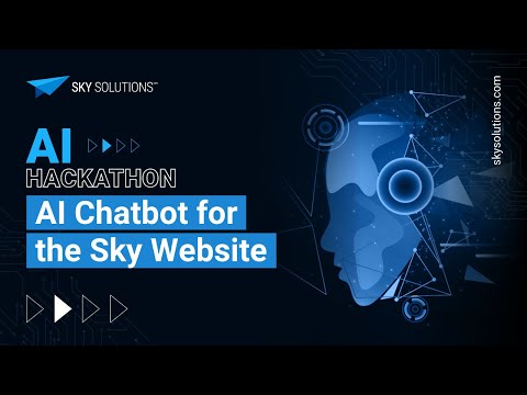 AI Hackathon: AI Chatbot for Sky Solutions Website