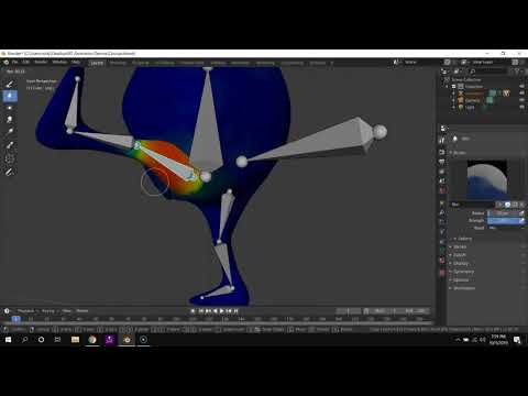 Weird Creatures 2: Weight Painting in Blender