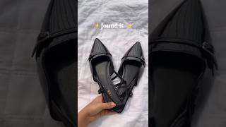 Pointed Toe Flat | Link in Community #shorts #new #pointedtoe #flat #footwear #blackflat #myntra #yt