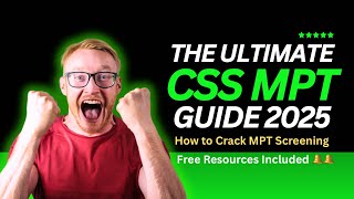 Crack CSS 2025 MPT in 2 Months | Complete Roadmap + FREE Resources | The CSS Guide