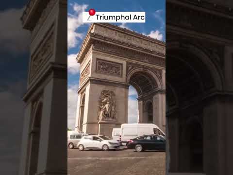 Unveiling the Most Iconic Sites in Paris! #shorts