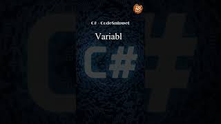C# Variable Declaration