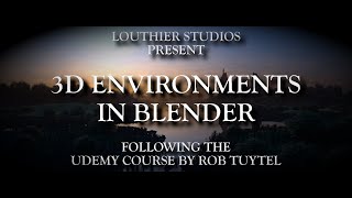 3D Environments in Blender Udemy