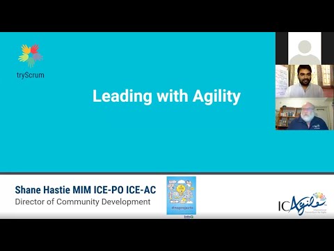 tryScrum studio webcast series #6 - Leading with Agility by Shane Hastie