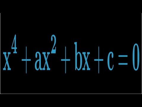 How To Solve The Quartic Equation?