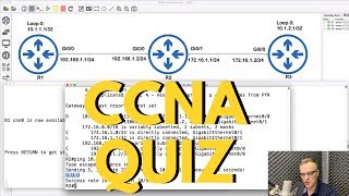 CCNA Troubleshooting Quiz Question Answers: Why do pings fail in this network? CCNA | CCNP