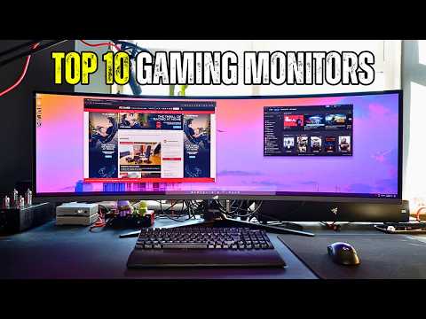 10 Best Gaming Monitors In 2026 |BUYERS GUIDE!!!