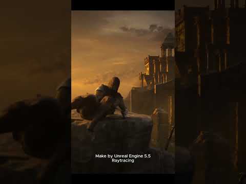 Waking Up in the Forgotten Ruins – Cinematic Challenge | Unreal Engine 5 #unrealengine #shorts