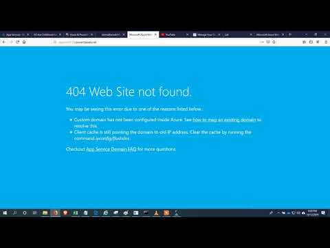 Adding a Custom Domain in Azure Web App #5