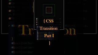 CSS Transition Part 1 🚗🚗🚗