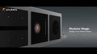 akubela Aura Series Smart Switch: Modular. Adaptable. Simply Intelligent.