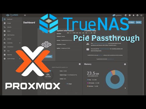 Your own private cloud storage! TrueNAS on Proxmox + Pcie Passthrough