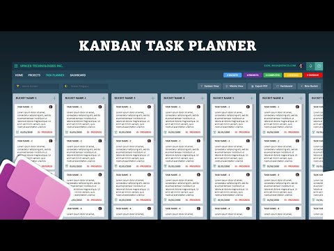 Kanban - Task Planner | PowerApps (In Action)