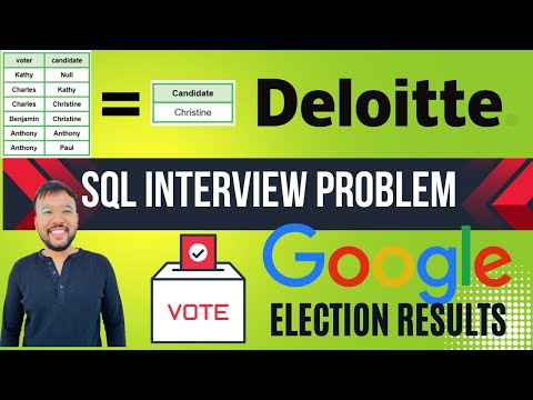 Deloitte Data Analyst Interview Question | SQL interview Problem | Using Multiple CTEs | RANK in SQL
