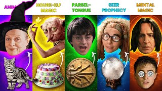 All 12 Types of Wandless Magic in Harry Potter EXPLAINED in Detail