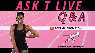 Race Prep & Training Structure | Sprinting Q&A (Ask T Live 29.01.26)