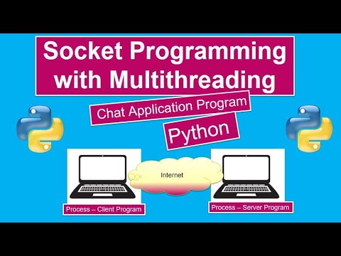 Socket Programming with Multi threading - Chat Application Program in Python