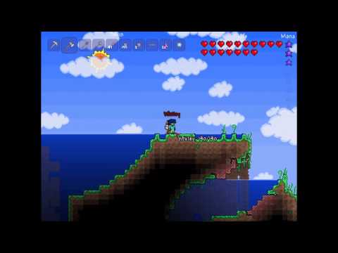 Terraria exploring