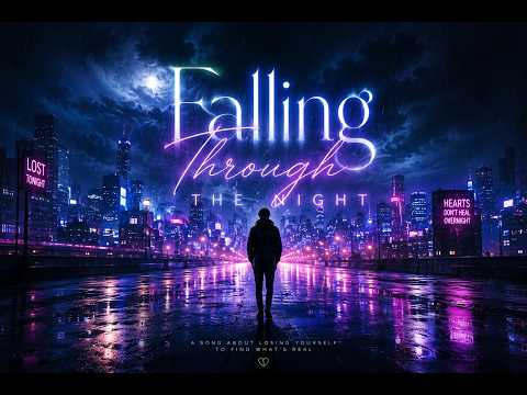 Falling Through The Night | Emotional Cinematic Song 🌙✨ | Chill Pop & Ambient Vibes