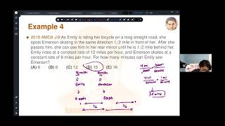 AMC08-104 | Ch-02 Algebra Part-II | L05: Ex-4 Soln; Work, Rate, and Time; Ex-5